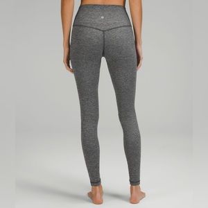 Lululemon Align High rise 28” grey leggings